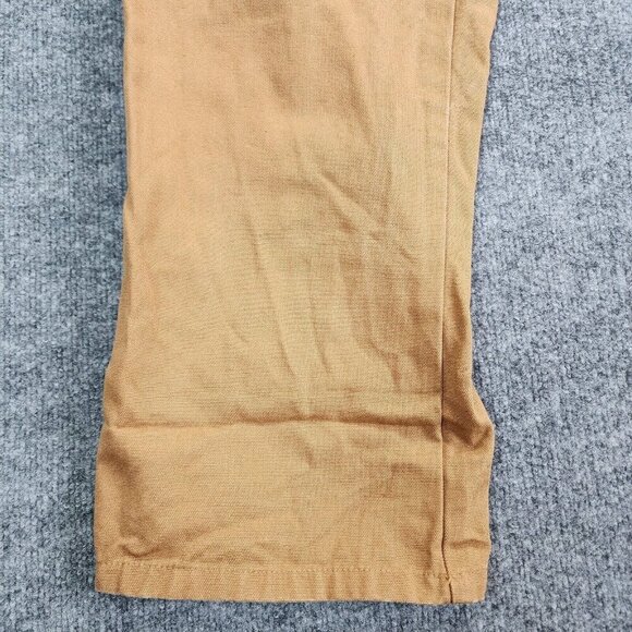 Wah Maker‎ Duck Canvas Western Buckle Back Frontier Trousers Work Pants 44X35 - Picture 3 of 15